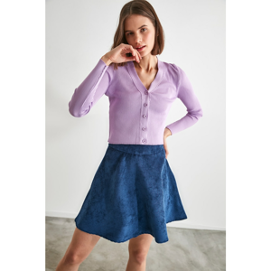 Trendyol Indigo Flywheet Skirt