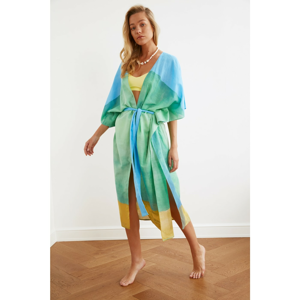 Trendyol Kimono & Caftan - Multi-color - Relaxed