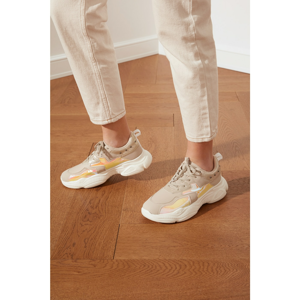 Trendyol Beige Women Sneaker