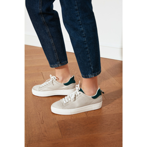 Trendyol Oil Suede Detailed Women's Sneaker