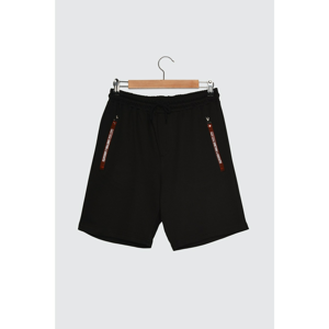 Trendyol Black Men's Regular Fit Shorts & Bermuda