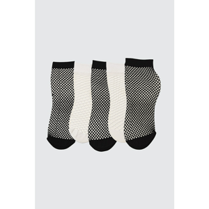 Trendyol Black Knitted File Socks
