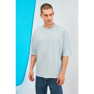 Trendyol T-Shirt - Blue - Oversize