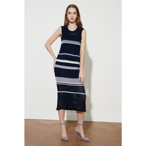 Trendyol Navy Knitwear Dress