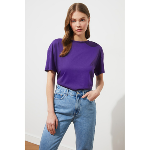 Trendyol Purple Knitted Blouse
