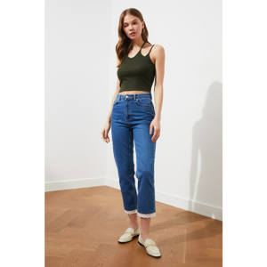 Trendyol High Waist Narrow Straight Jeans