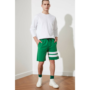 Trendyol Shorts - Green - Normal Waist