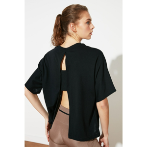 Trendyol T-Shirt - Black - Oversize