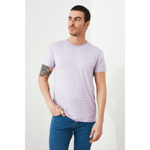 Trendyol Lila Men's Regular Fit T-Shirt