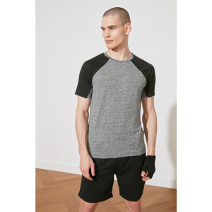 Trendyol Grey Male Slim Fit T-Shirt