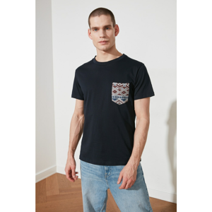 Trendyol Navy Blue Men's Regular Fit T-Shirt