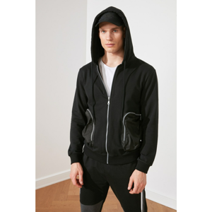 Trendyol Black Male Regular Fit Sweatshirt