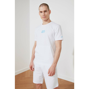 Trendyol White Male Regular Fit Sweatshirt