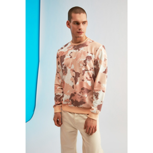 Trendyol MulticolorEd Male Batik Sweatshirt