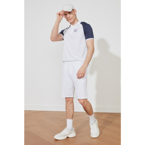 Trendyol White Male Regular Fit Shorts & Bermuda