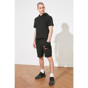 Trendyol Black Men's Regular Fit Shorts & Bermuda