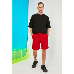 Trendyol Red Men's Regular Fit Shorts & Bermuda