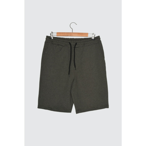 Trendyol Khaki Men's Regular Fit Textured Shorts & Bermuda