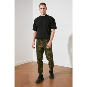 Trendyol Khaki Men's Camouflage Printed Pants