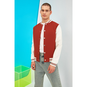 Trendyol Tile Men's Color Block Coat