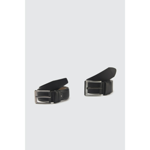 Trendyol Black Male 2-Piece Artificial Leather Belt