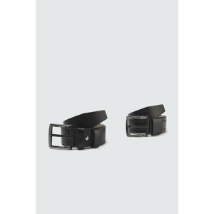Trendyol Black Male 2-Piece Artificial Leather Belt