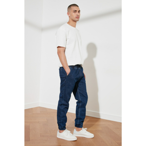 Trendyol Navy Blue Men's Relax Fit Jogger Jeans