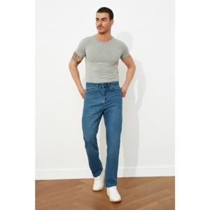 Trendyol Indigo Men's Straight Fit Jeans