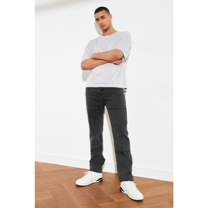Trendyol Anthracite Men's Straight Fit Jeans
