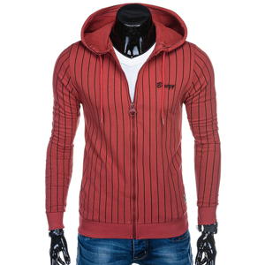 Edoti Men's zip-up sweatshirt B1038