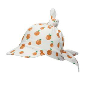 Barbaras Baby Girl Hat CX17/0 White/Orange