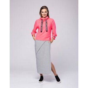 Look Made With Love Woman's Skirt 45 Inez Navy Blue/White
