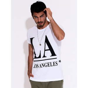 LOS ANGELES men's T-shirt white