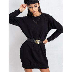 Black cotton dress