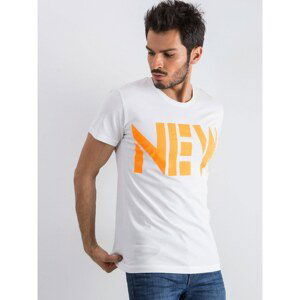 Men's white t-shirt