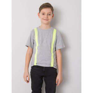 DODO KIDS Gray and yellow t-shirt for a boy