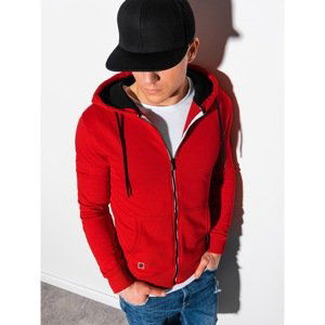 Ombre Clothing Men's zip-up sweatshirt B1223