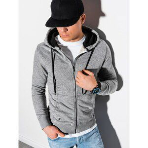 Ombre Clothing Men's zip-up sweatshirt B1223