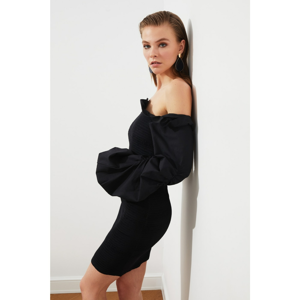 Trendyol Black Gipeli Poplin Dress