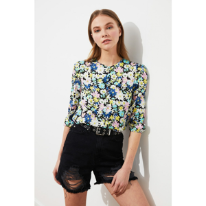 Trendyol MulticolorEd Flat Cut Blouse