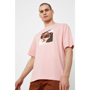 Trendyol T-Shirt - Pink - Oversize