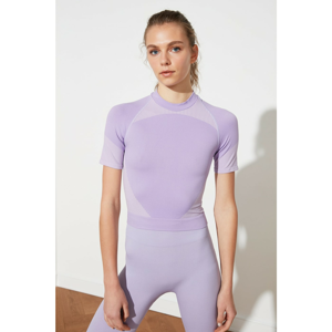 Trendyol Lilac Seamless Sports Blouse