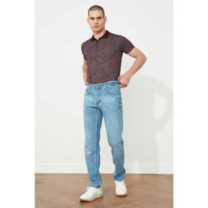 Trendyol Blue Male Straight Fit Jeans