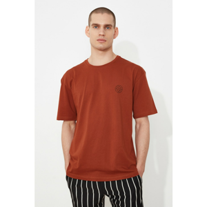 Trendyol T-Shirt - Orange - Oversize