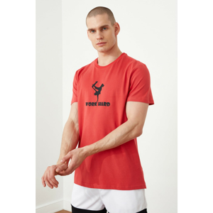 Trendyol Pomegranate Flower Male Regular Fit T-Shirt