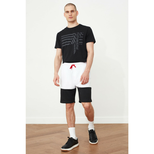 Trendyol White Male Regular Fit Shorts & Bermuda