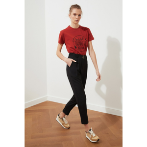 Trendyol Black High Waist Pants