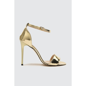 Trendyol Metallic Gold Women's Classic Heels