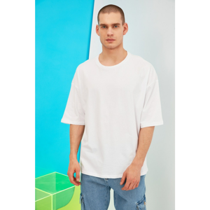 Trendyol T-Shirt - White - Oversize