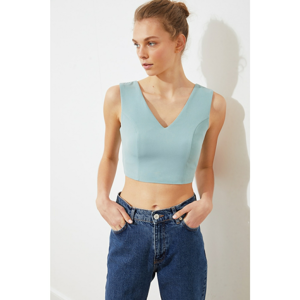 Trendyol Mint Sleeveless Blouse